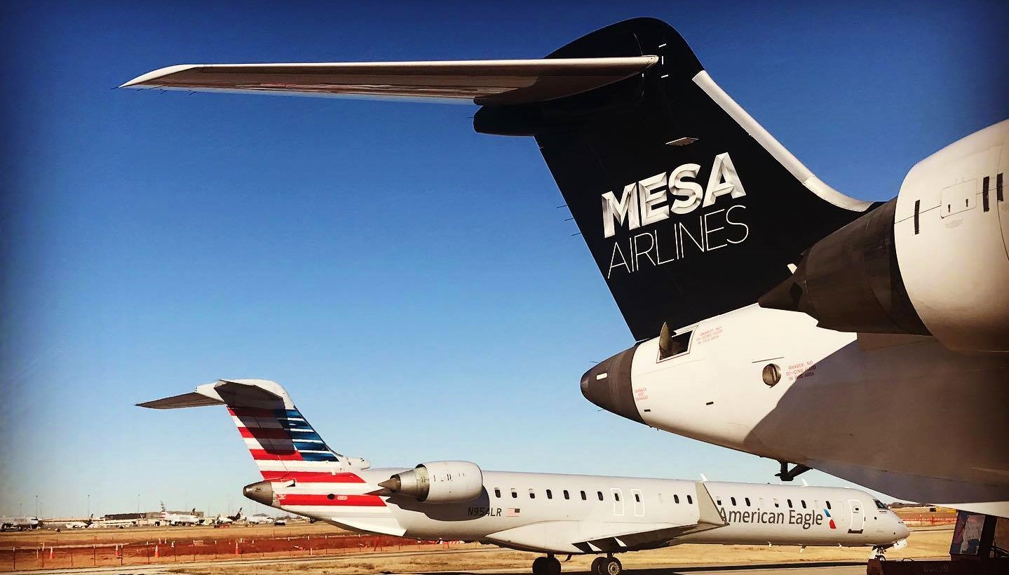 With Captain pay at  $215/hour and  first officer  at  $110/hour  , Mesa Airlines  has  raised  the  Bar  !
