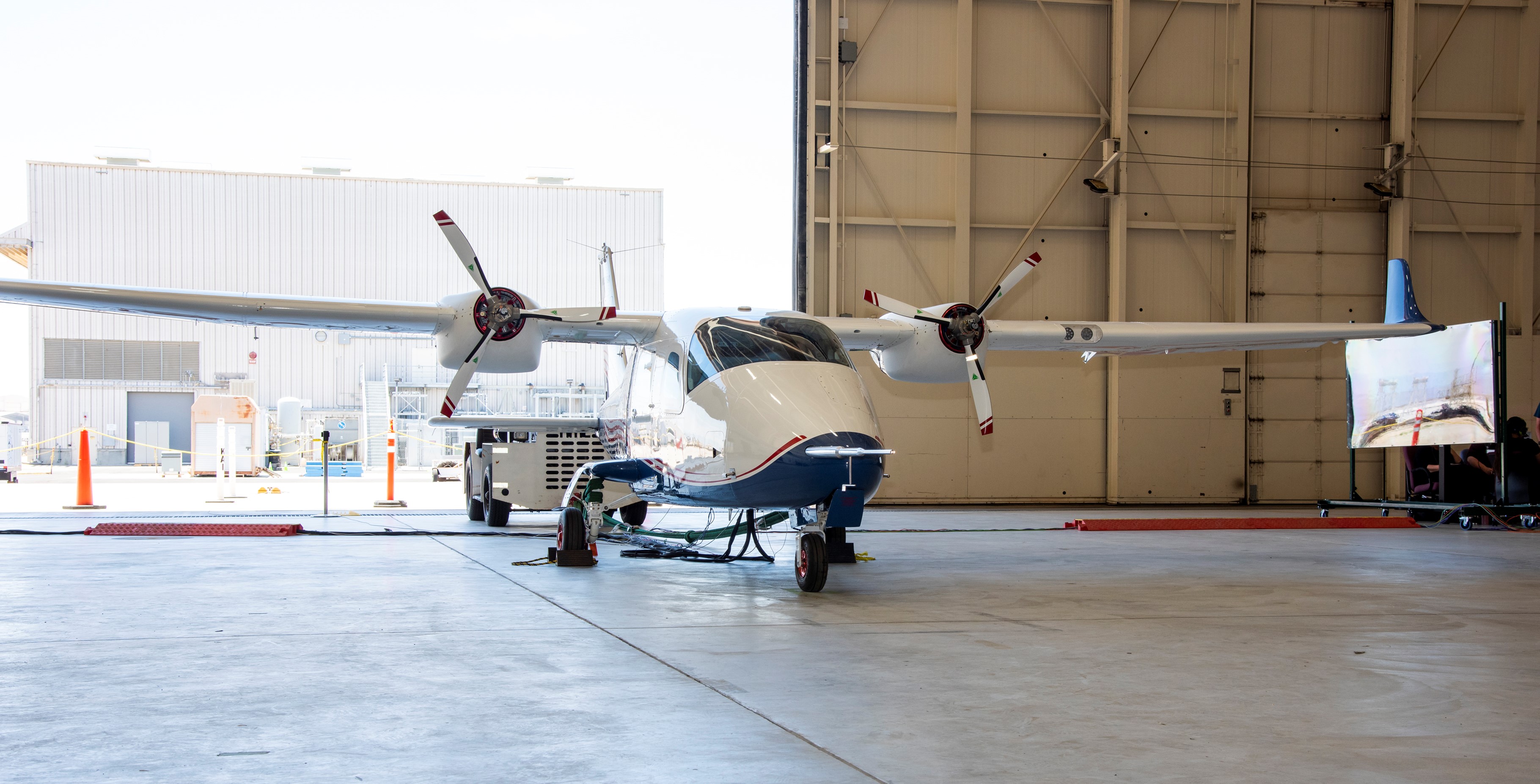 NASA’s  X-57  Maxwell  all  Electric  Aircraft  has  got  its  Power using  Two  400-pound  Lithium-ion  Battery  Packs !