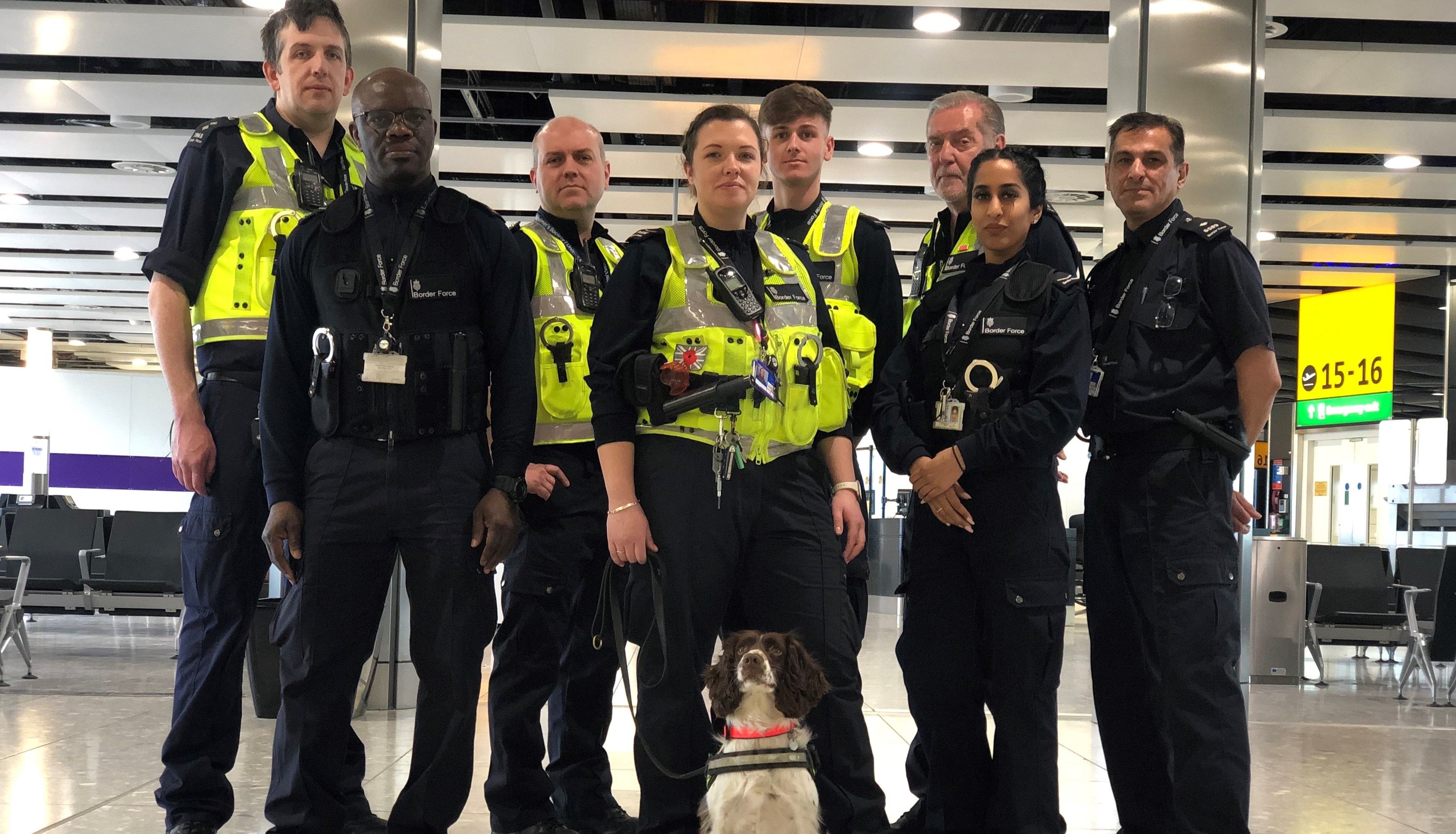 Border Force staff are going on strike for eight days over Christmas at Heathrow , Gatwick and several other airports , 10000 flights to  get affected !