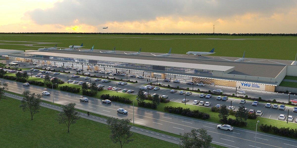 Porter Airlines To Have A Second Hub ,  Investing  in  Montréal Saint-Hubert Airport (YHU)  To  Develop  A  New  Terminal. 