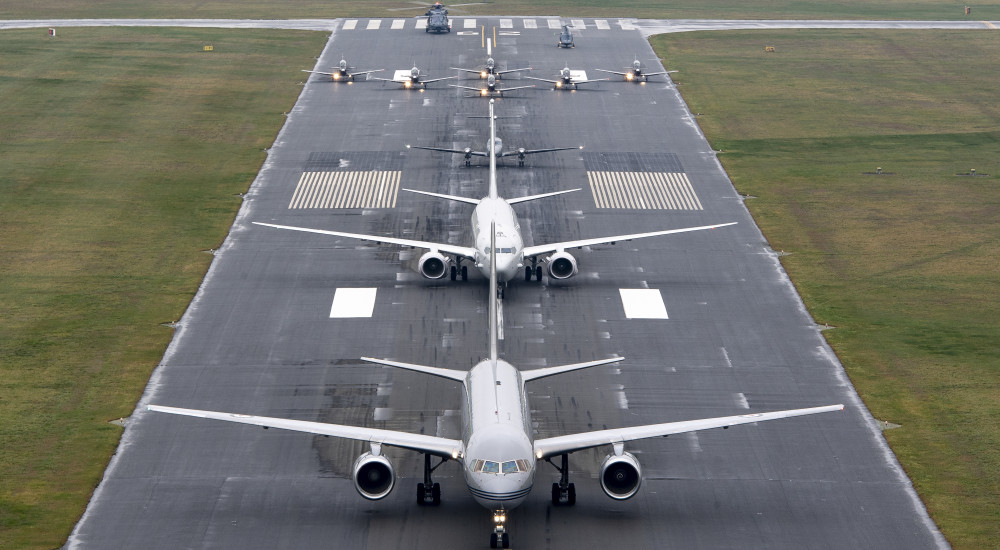 New Zealand  Celebrated  100  years  of  Military  Aviation  Amid  Inclement  Weather.