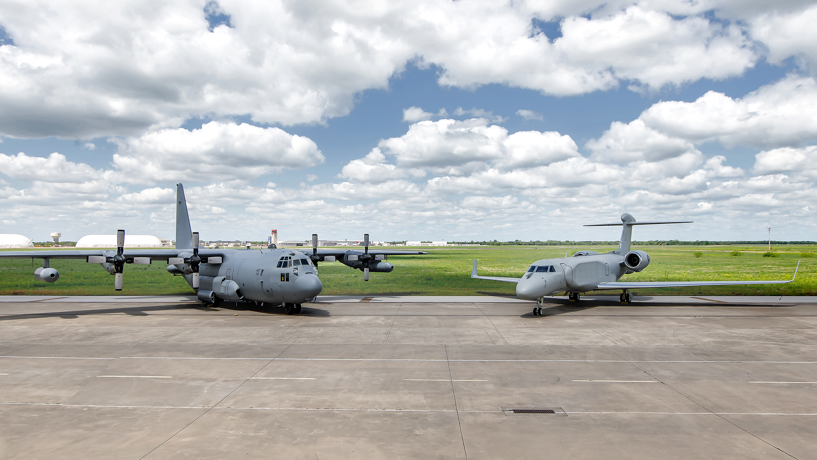 U.S. Air Force Received First  of Ten EC-37B  Compass Call  Communication Killer From  BAE Systems and  L3Harris .