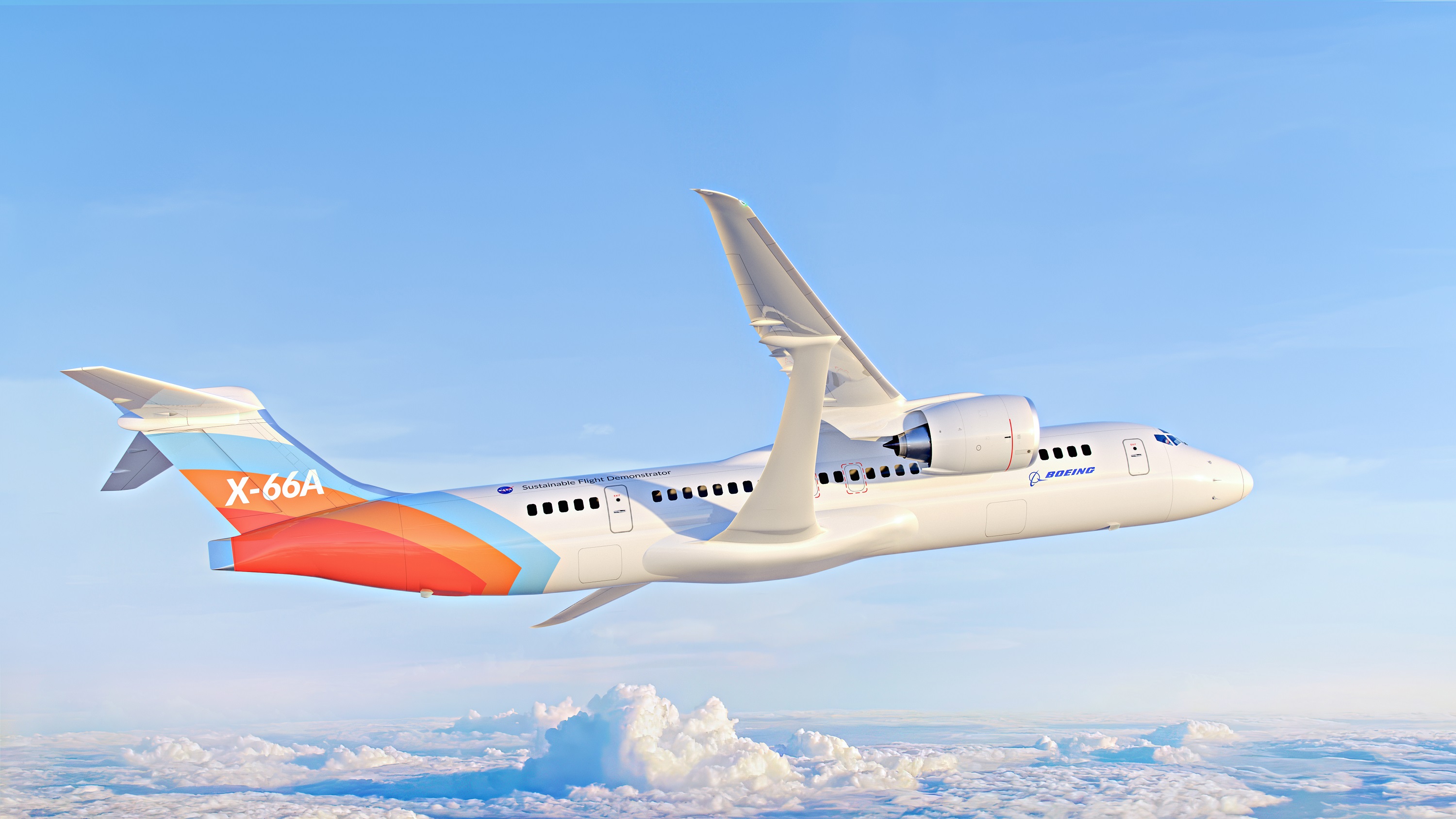 Pratt & Whitney to Supply  GTF engines As Boeing  Selects  RTX  to  Provide  Propulsion  and  Electric  Power  Systems  for  X-66A NASA  Project .