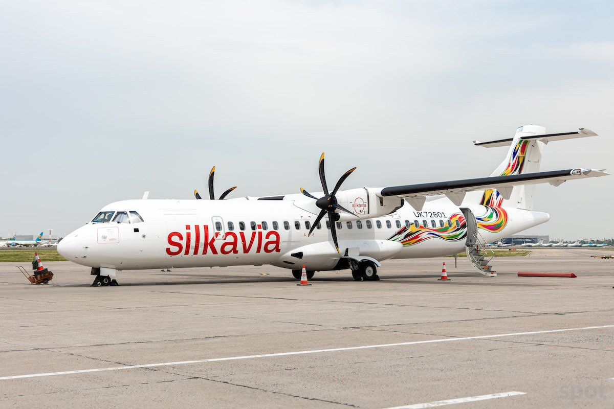 Uzbekistan's  Silk Avia  introduces  first new  ATR 72-600  in  Central Asia , Four more to go.