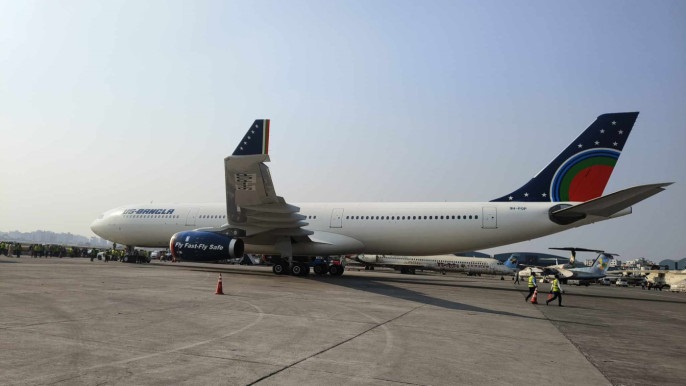 US-Bangla Airlines Added a Second Wide-Body Airbus 330-300 aircraft ,  After Leasing the First in February This Year.