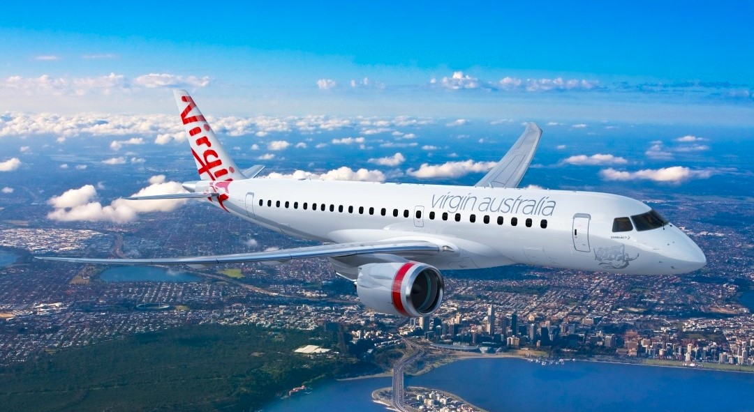 Aiming  Fokker 100 fleet Replacement, Virgin Australia Orders 8 Embraer E190-E2s.