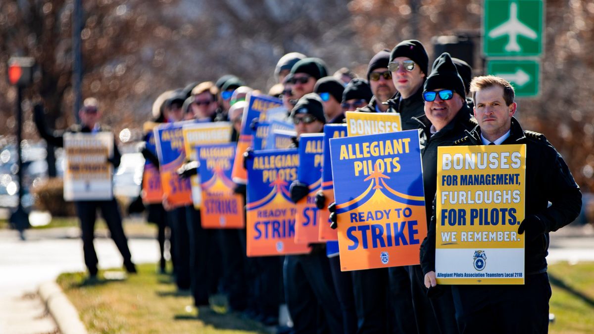 Four Years of Frustration, Allegiant Air Pilots seek Release from Mediation, a step closer to Strike !