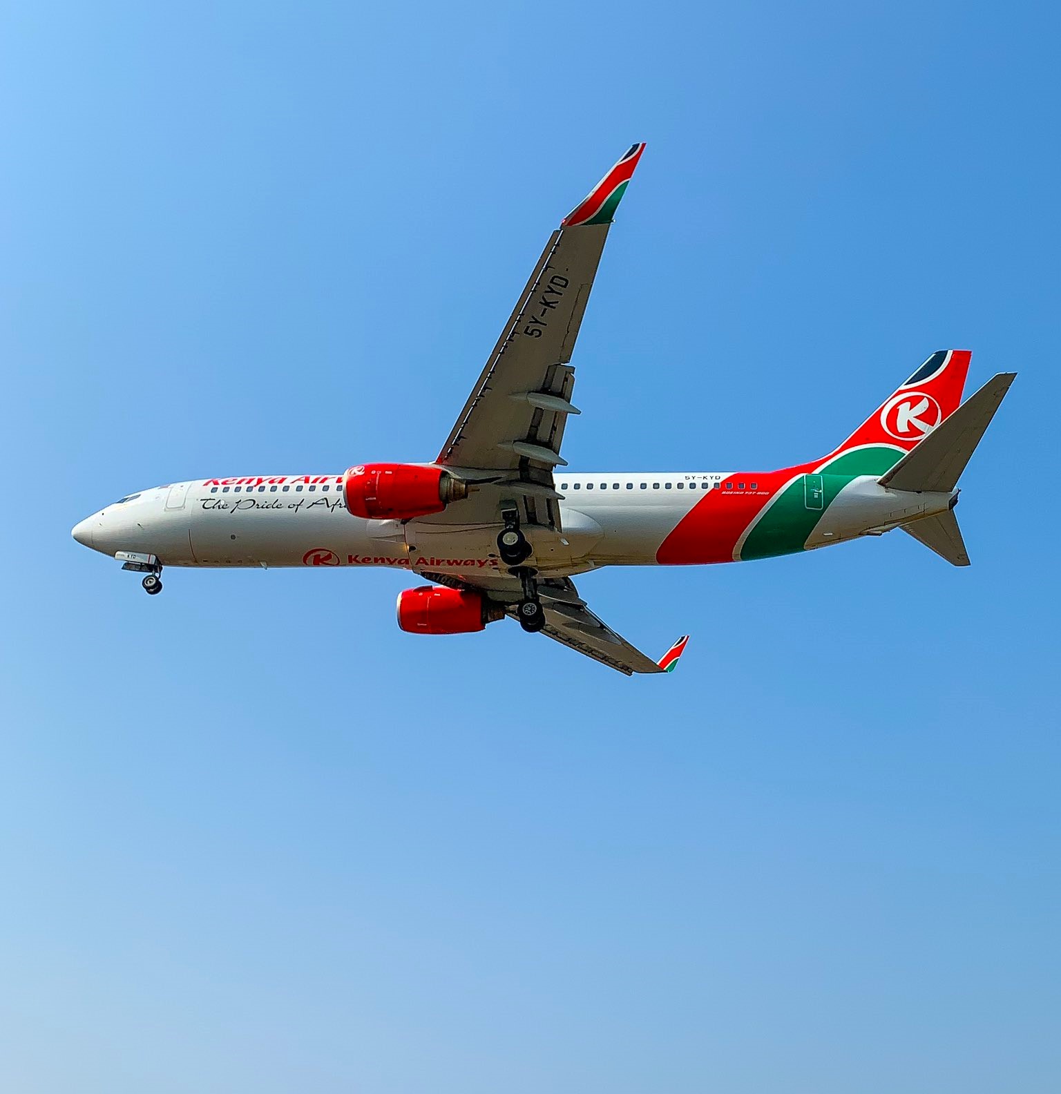 Kenya Airways flight returns back to JKIA on concerns of hazardous biological material leakage, Carrier said returned due to a medical emergency.