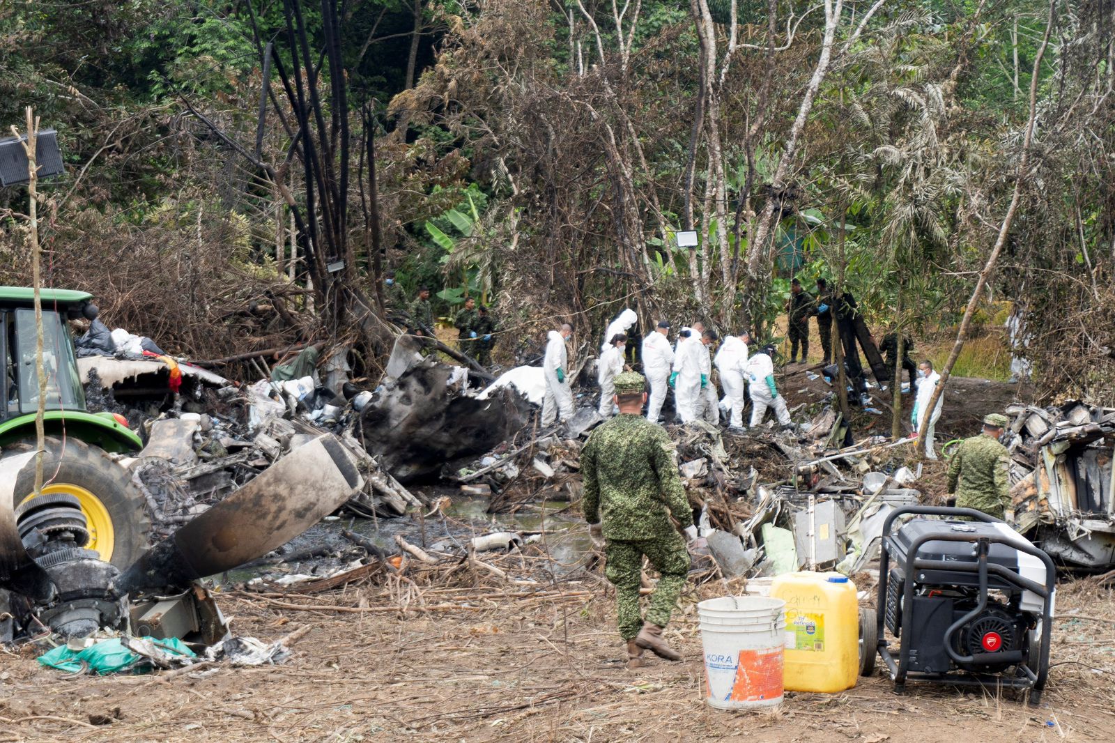 Colombian Air Force confirms that the C-130 Hercules aircraft that crashed in Putumayo was uninsured.