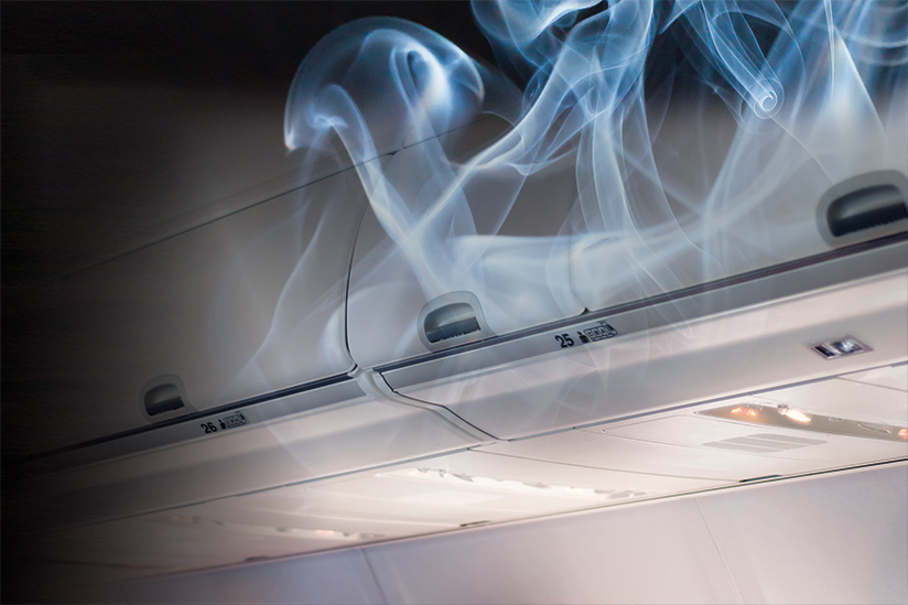 How  should  the  Cockpit  crew  manage  a   Aircraft ' Smoke , Fire  &  Fumes  (SFF)'  situation  during Flights ?