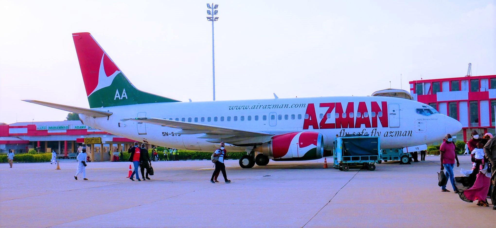 Azman Air says ,   ban  on  it  has  been  lifted  by  the  Nigerian  Civil  Aviation  Authority  (NCAA)  , Flights soon !