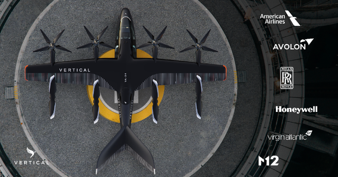 American Airlines , Virgin Atlantic and Avolon Set to pre-order 1,000  eVTOLs  of  Vertical Aerospace Group !