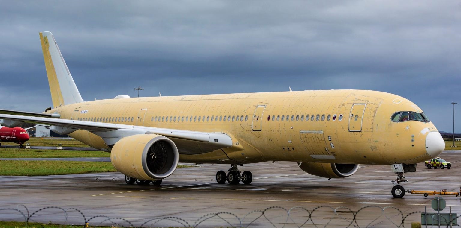 Did  CFRP  Fuselage skin  Deterioration  of  Airbus  A350s  Force  13  Qatar Airways  aircrafts  to  be  Grounded by  State  Regulator ?