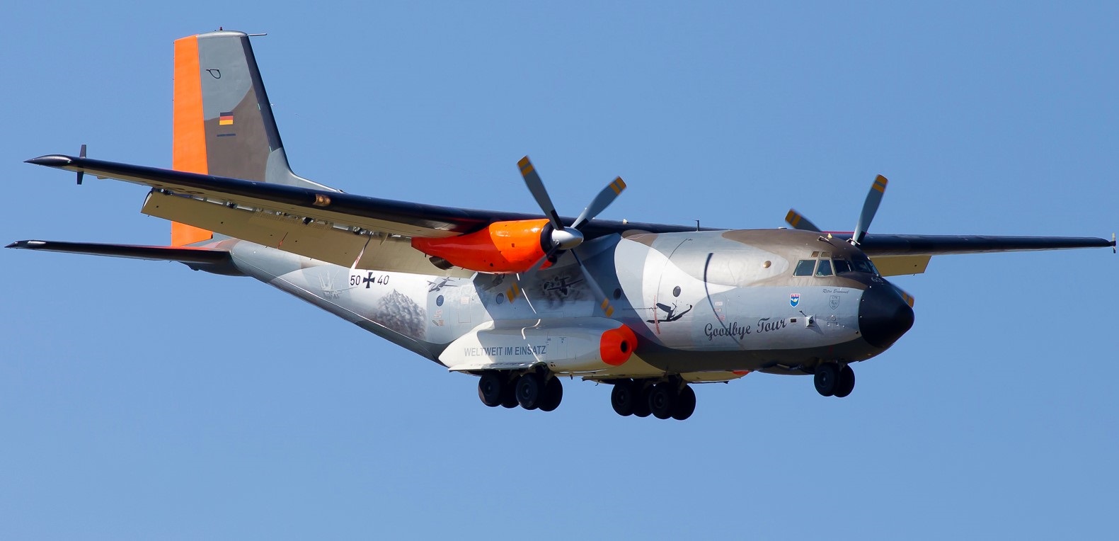 Last  C-160  Transall  has  been  retired  by  Luftwaffe  -  The  German  Air  Force  Today ,  Airbus  A400M  will  fill  in  the  gaps !